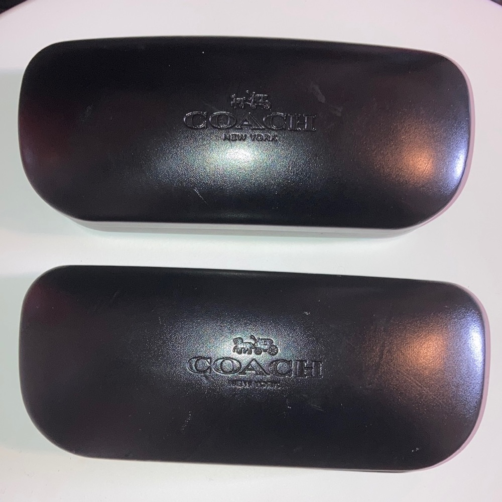 2 Coach Glasses hard cases!